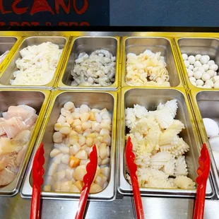 interior, sushi and sashimi