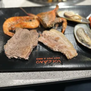 food, oysters and mussels