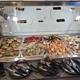 Seafood selection