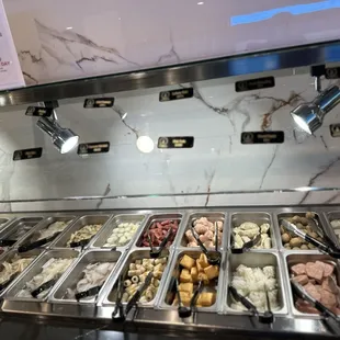 sushi and sashimi, interior