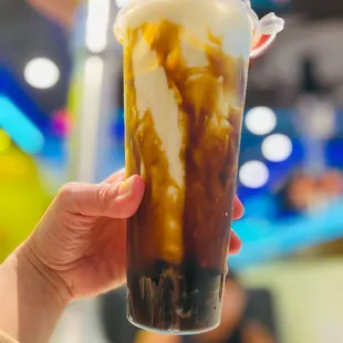 Tiger milk boba tea
