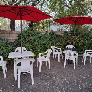 Patio area