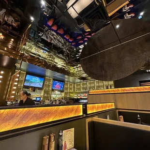 the interior of a restaurant