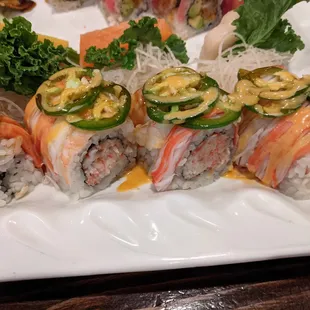 crab in, crab on top.