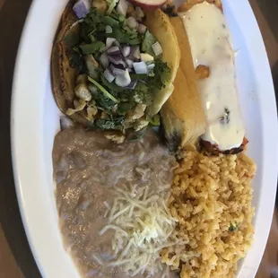 Number one combination plate