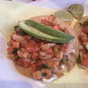 Shrimp Tostados- incredible