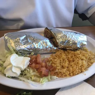 Fried Fajita Burrito