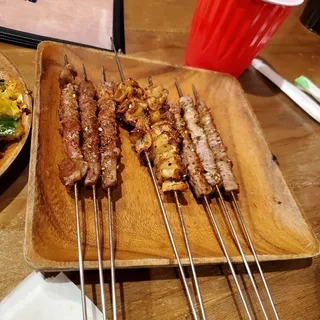 Chicken Skin Skewer