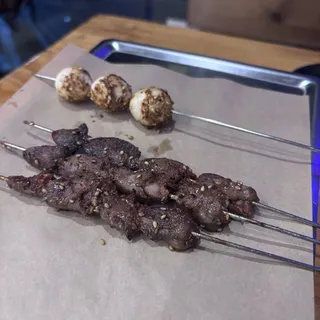 Quail Egg Skewer