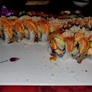 Salmon Lover &amp; Out Of Control (not listed on menu)