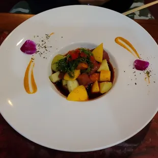 Salmon &amp; Tuna Tataki