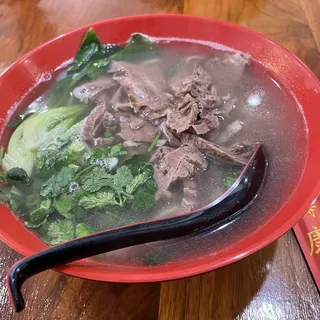Beef Brisket Noodle soup.