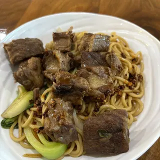 Stir Fried Hand Pulled Noodle