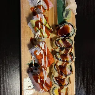 Earthquake Roll &amp; happy face roll