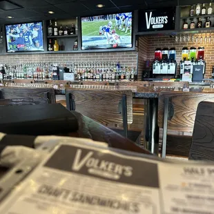 Bar area