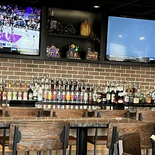 Stocked bar