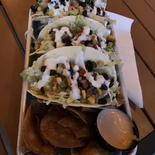 Chicken tacos
