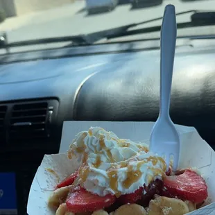 Belgian Waffle Smothered