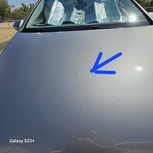 Damage done by VW of Bakersfield.