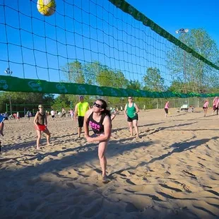 Volleyball Beach in Kansas City