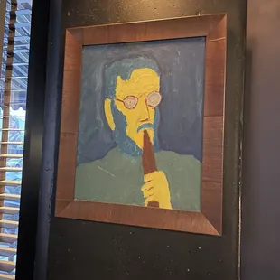 Simpsons Picasso Ringo Starr?