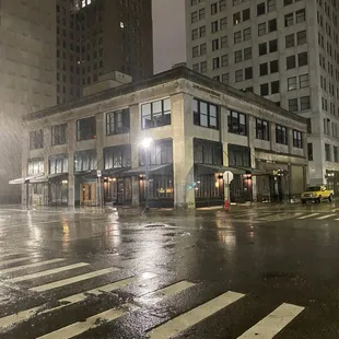 #cornerbar. Corner of Park and Elizabeth in downtown Detroit.
