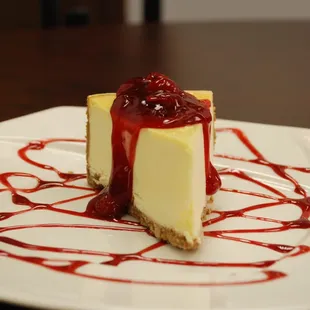 New York Plain Cheesecake