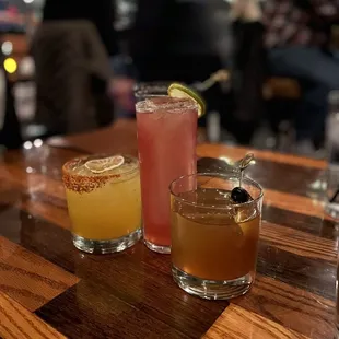 El Diablo  Tequila old fashion  Their margarita