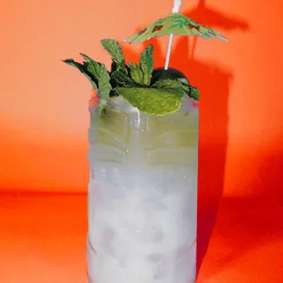 Cool off with a refreshing Mai Tai - offered at the Volstead Patio Bar only.