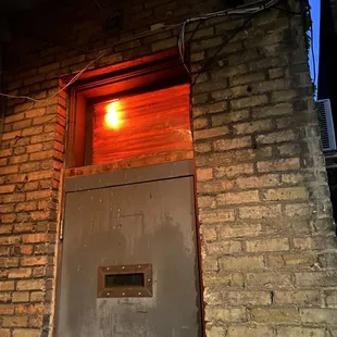 Entrance. Spooky alley