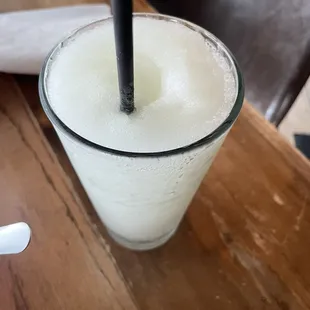 Half price frozen mojito for happy hour.