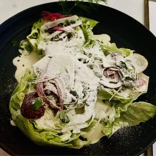 Great wedge salad.