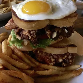 Potato Chip Crusted Chicken Sandwich