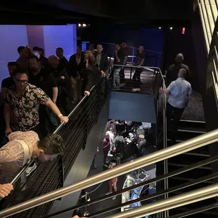 Waiting to see if everyone would fit