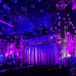 Main stage at Voltaire