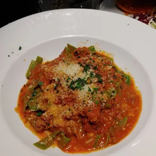 Wide Noodles with Lamb Ragu