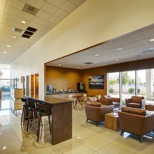 Customer Lounge at Volvo Cars Tucson