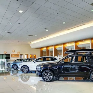 Showroom at Volvo Cars Tucson