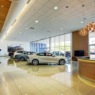 Showroom at Volvo Cars Tucson