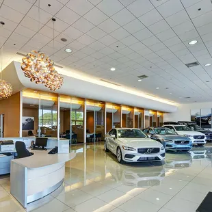 Showroom at Volvo Cars Tucson
