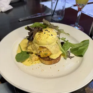 Crab Benedict
