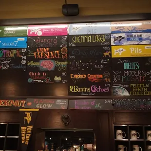 All their tasty beers!