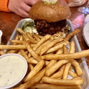 Nashville Hot Chicken Sandwiches
