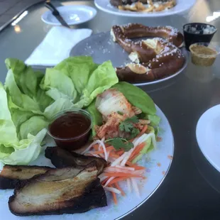 Pork Belly Lettuce Wraps