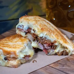 Brisket Grilled Cheese