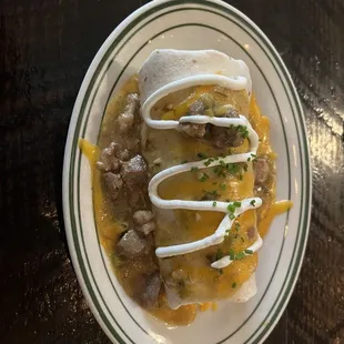 Breakfast burrito