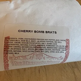 Cherry Bomb Brats