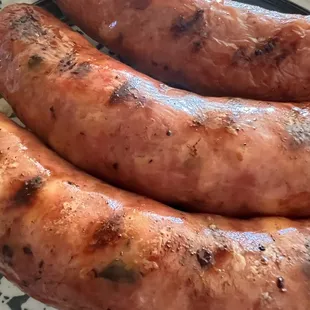 Grilled Cherry Bomb Brats