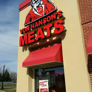 the front of a restaurant