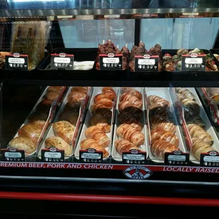 a variety of baked goods